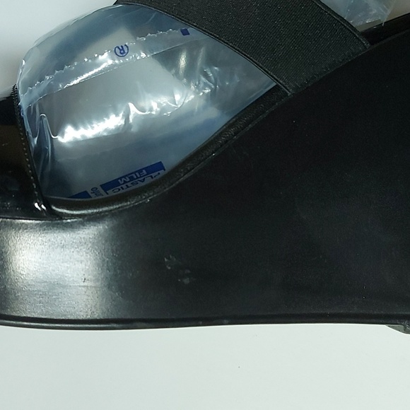 Black platform wedge by A. Gianetti, GUC, size 41 EU - Picture 6 of 12
